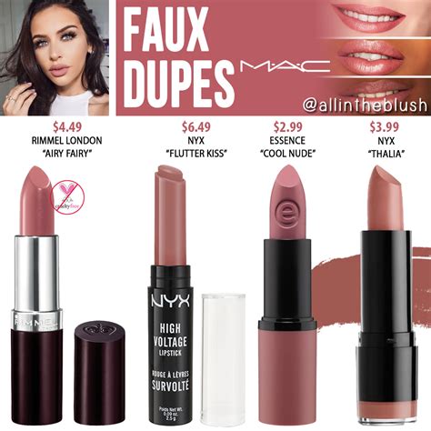 dupe for mac nude perfume|mac russian lipstick dupe.